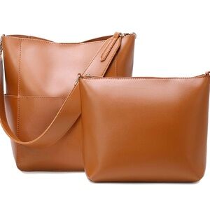EUC - Brown Hobo Bag with Lots of Pockets!!!
